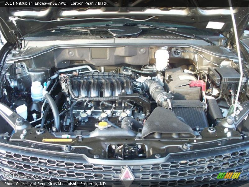 Carbon Pearl / Black 2011 Mitsubishi Endeavor SE AWD