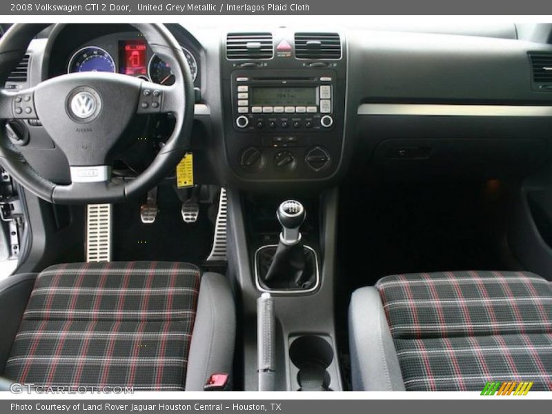 United Grey Metallic / Interlagos Plaid Cloth 2008 Volkswagen GTI 2 Door