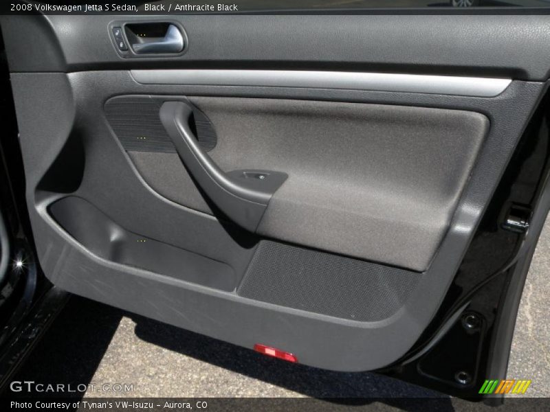 Black / Anthracite Black 2008 Volkswagen Jetta S Sedan
