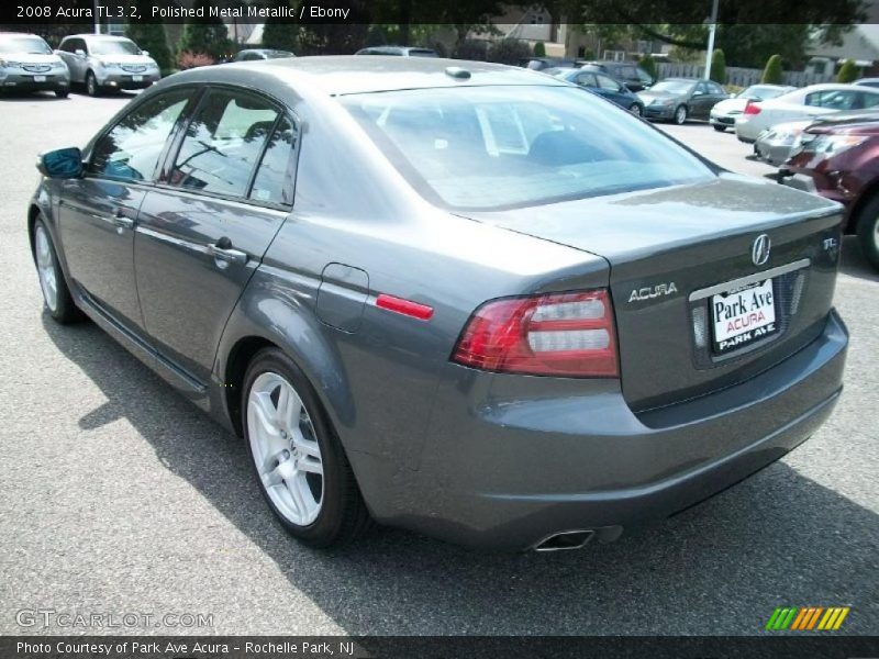Polished Metal Metallic / Ebony 2008 Acura TL 3.2