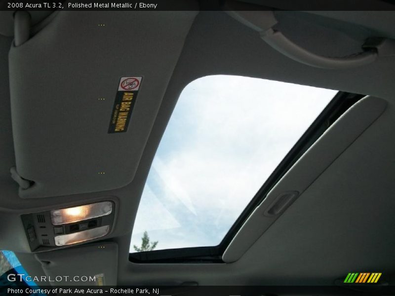 Polished Metal Metallic / Ebony 2008 Acura TL 3.2