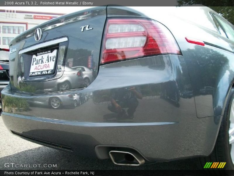 Polished Metal Metallic / Ebony 2008 Acura TL 3.2