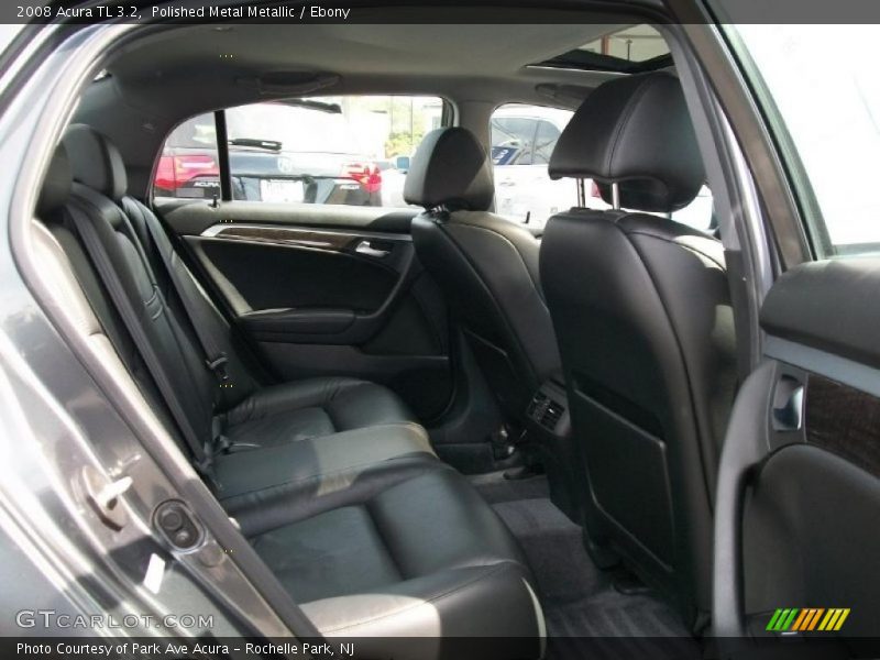 Polished Metal Metallic / Ebony 2008 Acura TL 3.2
