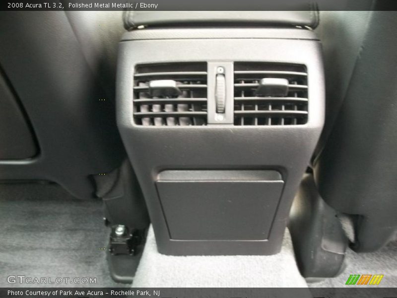 Polished Metal Metallic / Ebony 2008 Acura TL 3.2