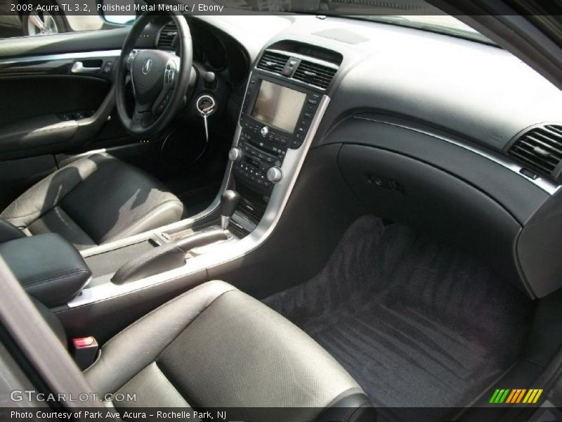 Polished Metal Metallic / Ebony 2008 Acura TL 3.2