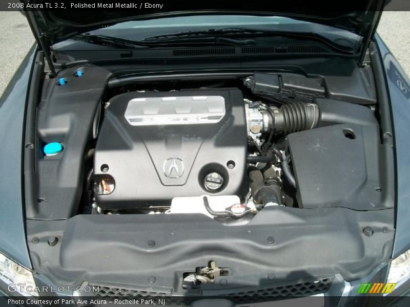 Polished Metal Metallic / Ebony 2008 Acura TL 3.2