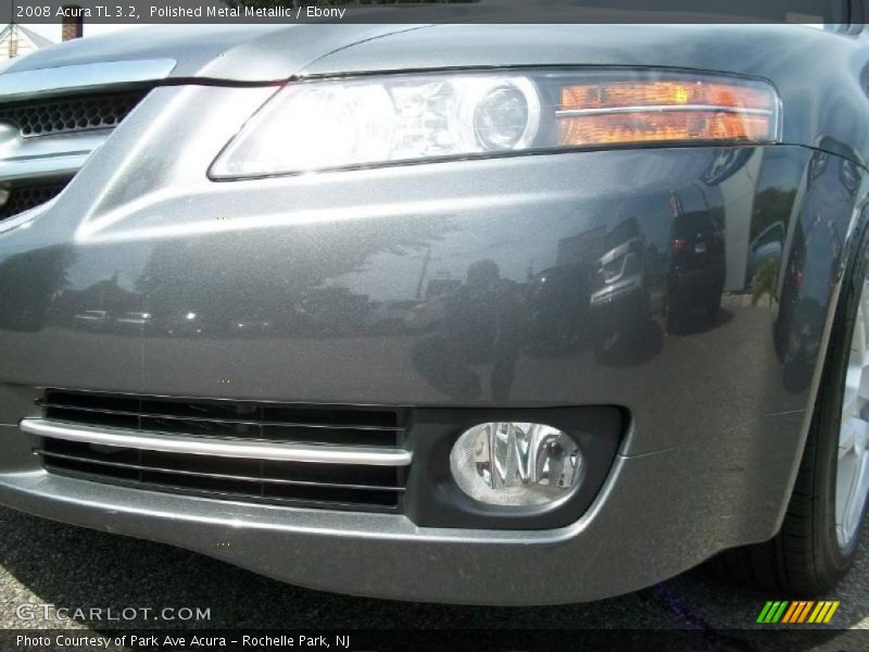 Polished Metal Metallic / Ebony 2008 Acura TL 3.2