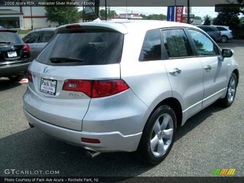 Alabaster Silver Metallic / Ebony 2008 Acura RDX