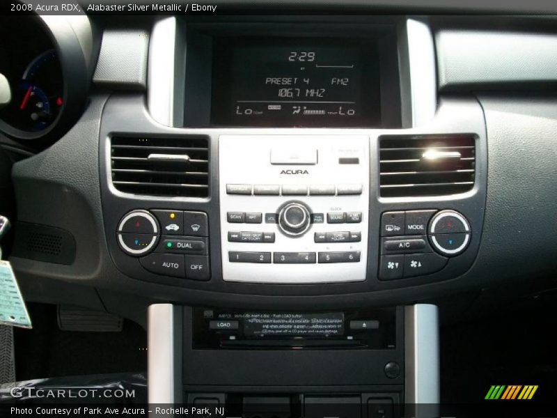 Alabaster Silver Metallic / Ebony 2008 Acura RDX