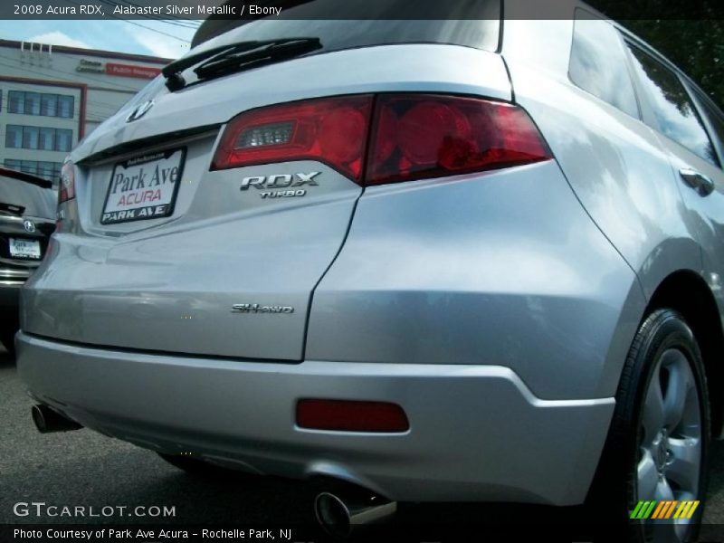 Alabaster Silver Metallic / Ebony 2008 Acura RDX