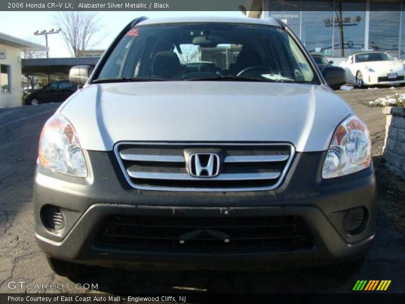 Alabaster Silver Metallic / Black 2006 Honda CR-V LX