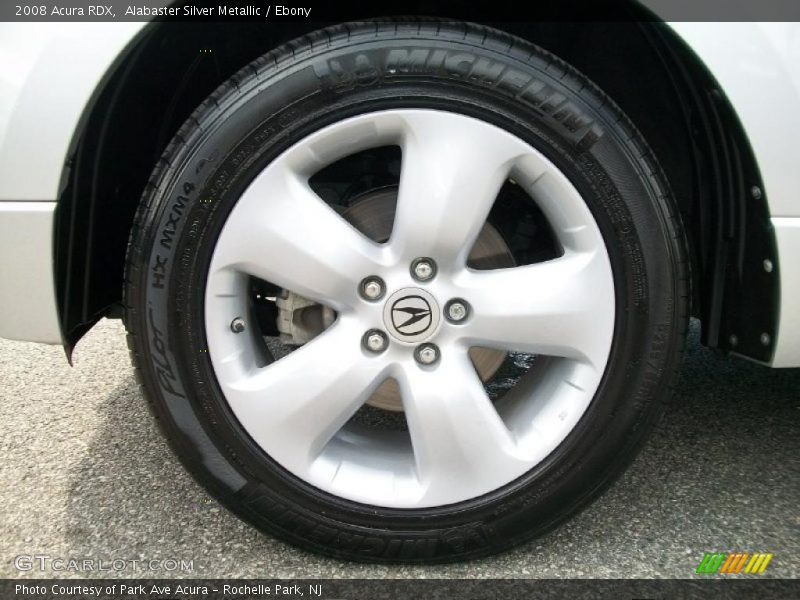 Alabaster Silver Metallic / Ebony 2008 Acura RDX