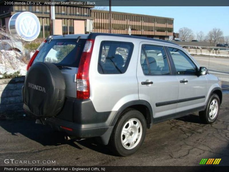 Alabaster Silver Metallic / Black 2006 Honda CR-V LX
