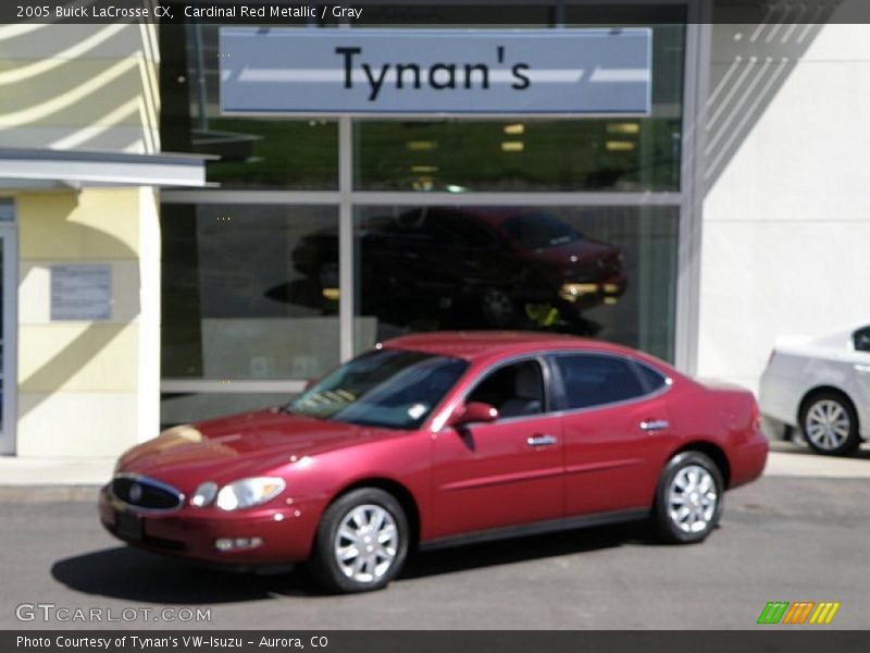 Cardinal Red Metallic / Gray 2005 Buick LaCrosse CX