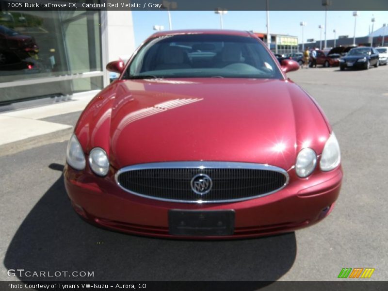 Cardinal Red Metallic / Gray 2005 Buick LaCrosse CX