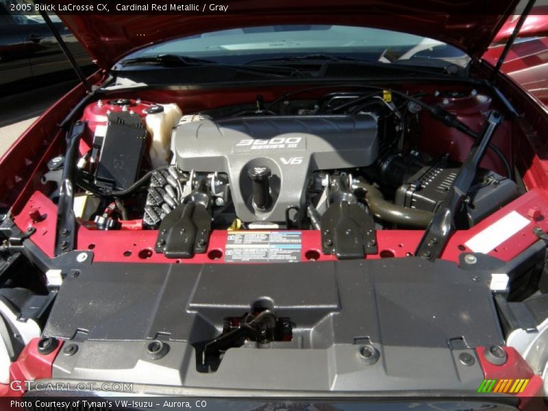Cardinal Red Metallic / Gray 2005 Buick LaCrosse CX