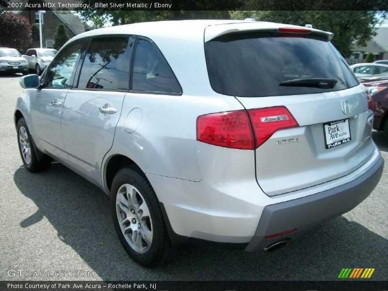 Billet Silver Metallic / Ebony 2007 Acura MDX Technology