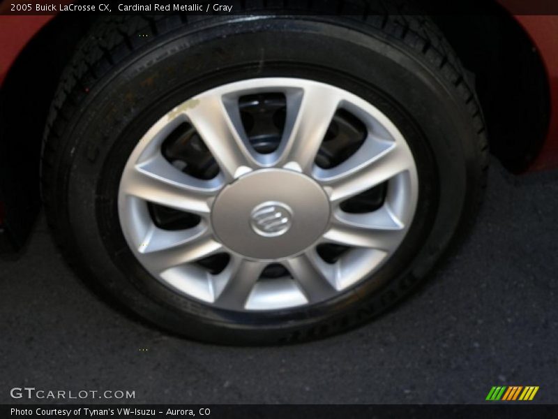 Cardinal Red Metallic / Gray 2005 Buick LaCrosse CX