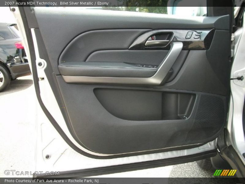 Billet Silver Metallic / Ebony 2007 Acura MDX Technology