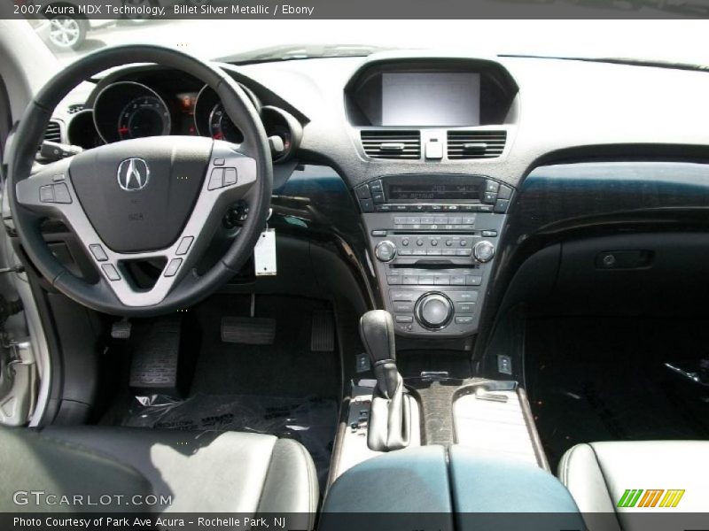 Billet Silver Metallic / Ebony 2007 Acura MDX Technology