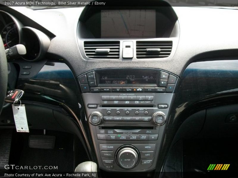 Billet Silver Metallic / Ebony 2007 Acura MDX Technology