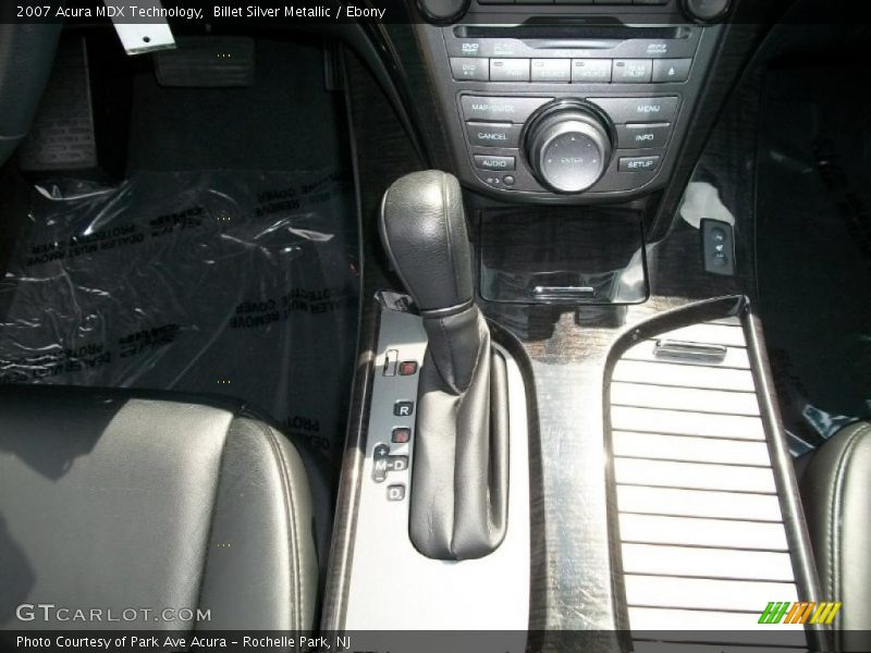 Billet Silver Metallic / Ebony 2007 Acura MDX Technology