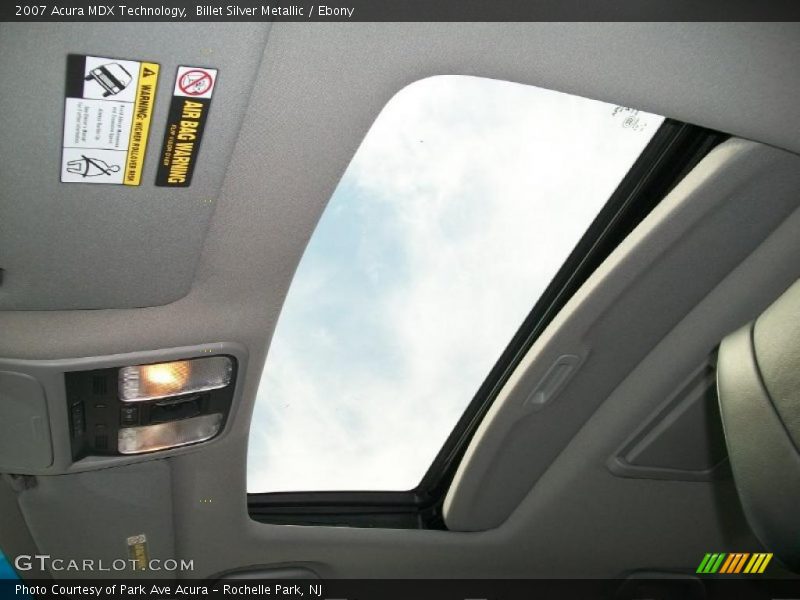 Billet Silver Metallic / Ebony 2007 Acura MDX Technology