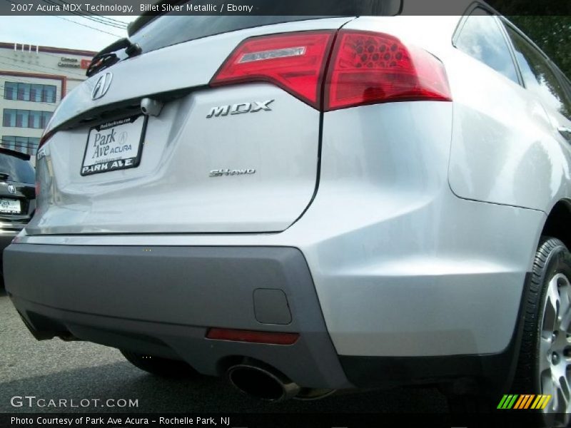 Billet Silver Metallic / Ebony 2007 Acura MDX Technology