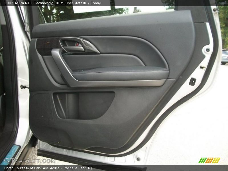 Billet Silver Metallic / Ebony 2007 Acura MDX Technology