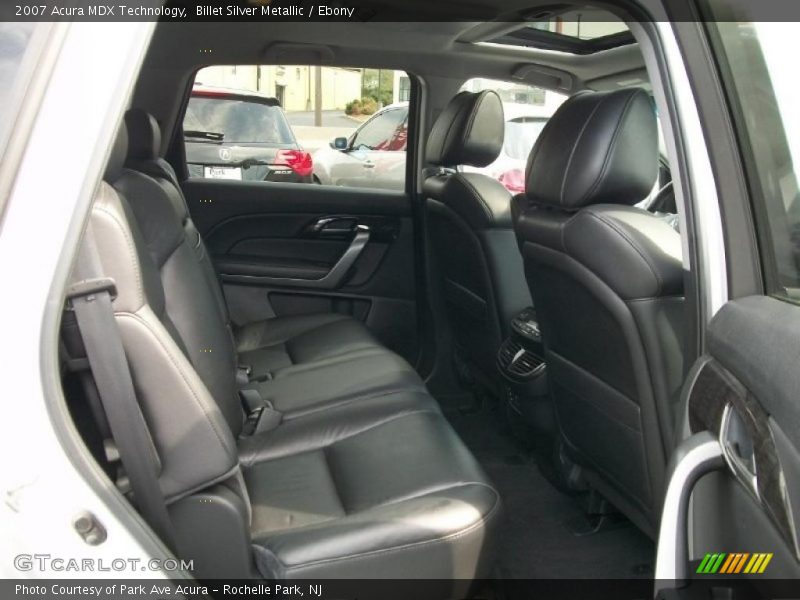 Billet Silver Metallic / Ebony 2007 Acura MDX Technology