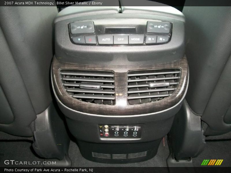 Billet Silver Metallic / Ebony 2007 Acura MDX Technology