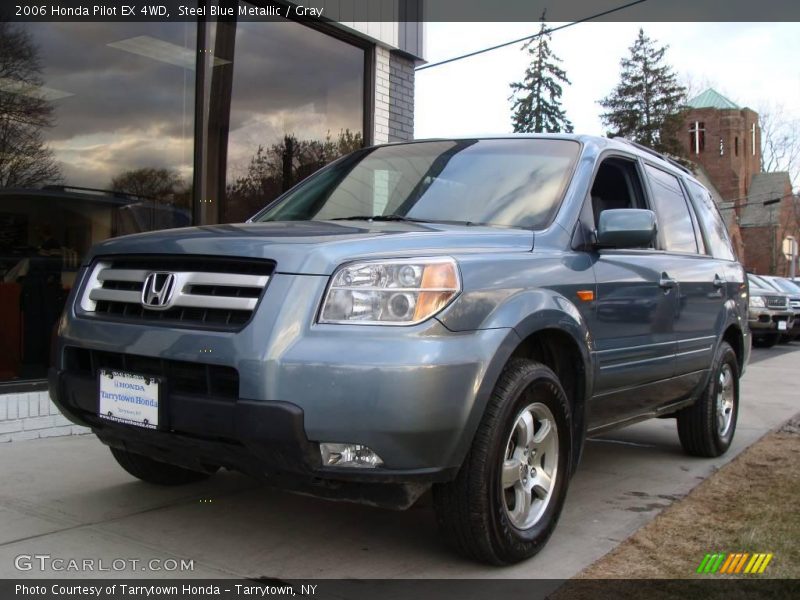 Steel Blue Metallic / Gray 2006 Honda Pilot EX 4WD