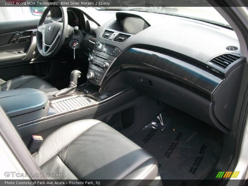 Billet Silver Metallic / Ebony 2007 Acura MDX Technology