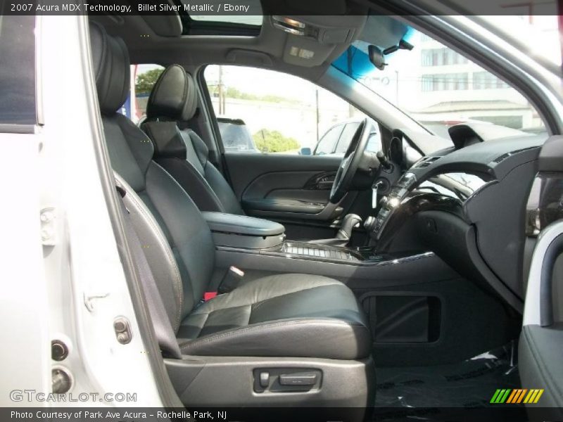 Billet Silver Metallic / Ebony 2007 Acura MDX Technology