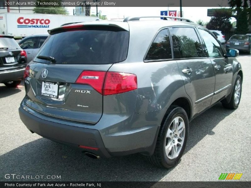 Nimbus Gray Metallic / Ebony 2007 Acura MDX Technology