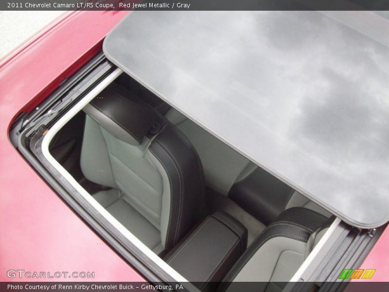 Red Jewel Metallic / Gray 2011 Chevrolet Camaro LT/RS Coupe