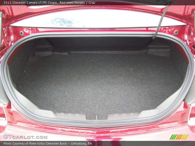 Red Jewel Metallic / Gray 2011 Chevrolet Camaro LT/RS Coupe
