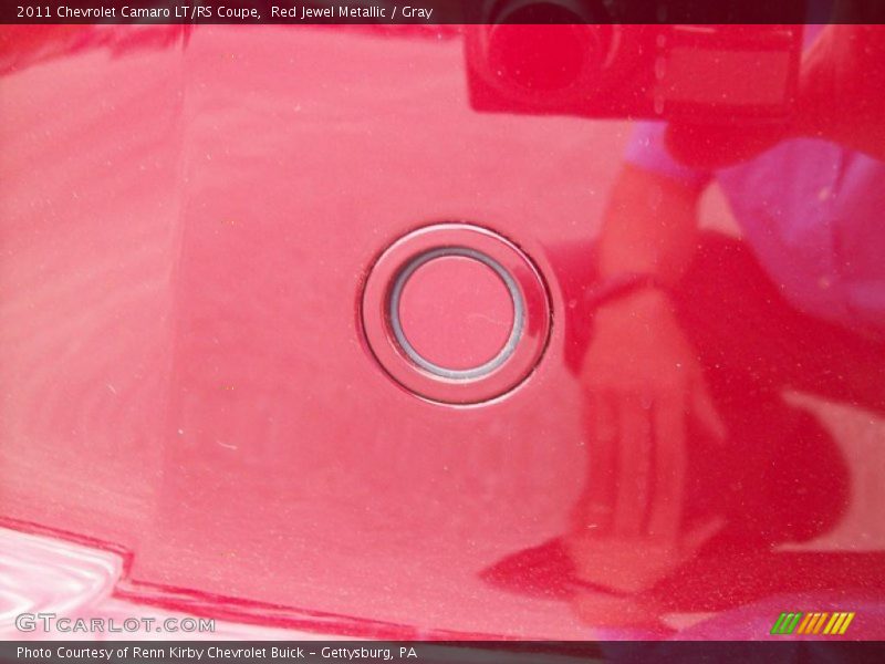Red Jewel Metallic / Gray 2011 Chevrolet Camaro LT/RS Coupe