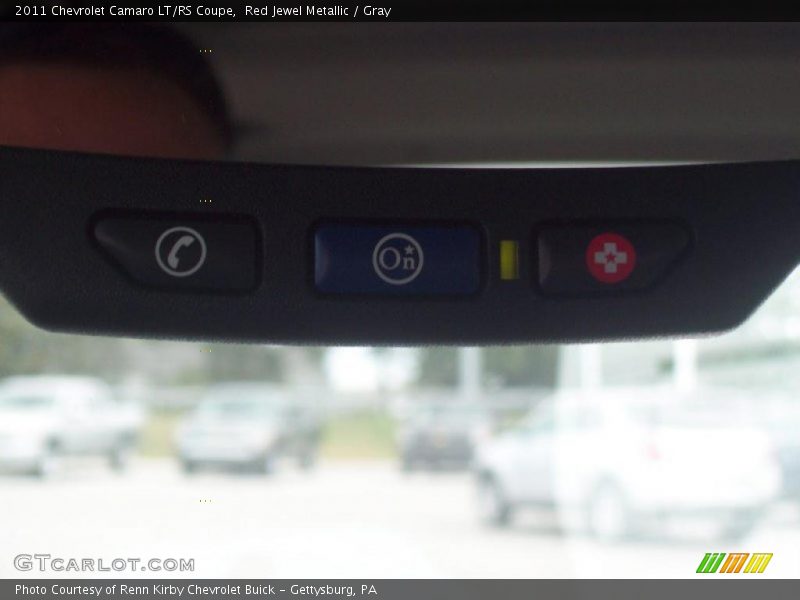 Red Jewel Metallic / Gray 2011 Chevrolet Camaro LT/RS Coupe