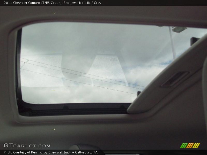Red Jewel Metallic / Gray 2011 Chevrolet Camaro LT/RS Coupe