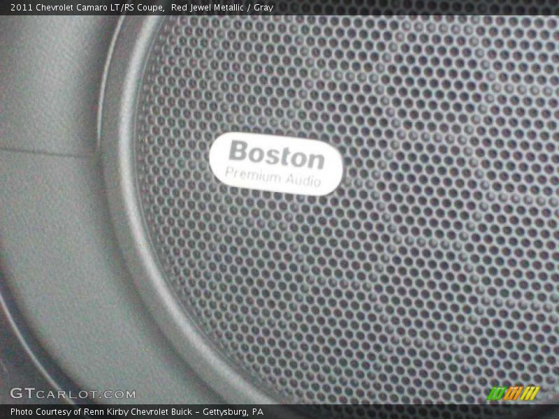 Red Jewel Metallic / Gray 2011 Chevrolet Camaro LT/RS Coupe