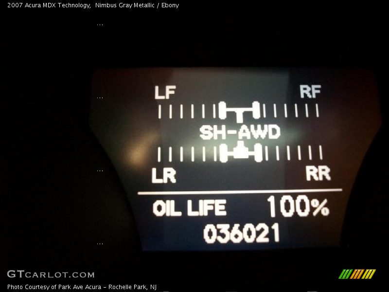 Nimbus Gray Metallic / Ebony 2007 Acura MDX Technology
