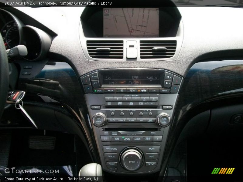 Nimbus Gray Metallic / Ebony 2007 Acura MDX Technology