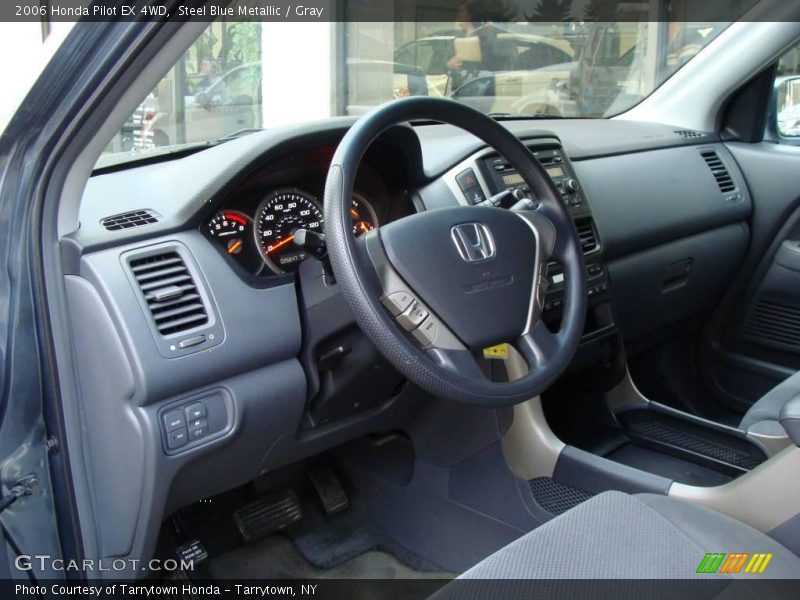 Steel Blue Metallic / Gray 2006 Honda Pilot EX 4WD