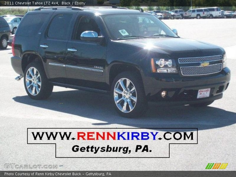 Black / Ebony 2011 Chevrolet Tahoe LTZ 4x4