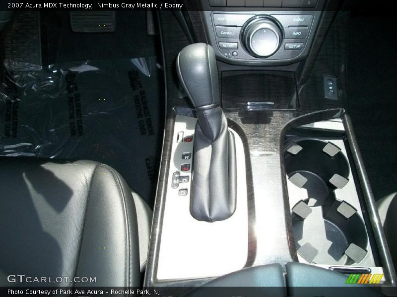 Nimbus Gray Metallic / Ebony 2007 Acura MDX Technology