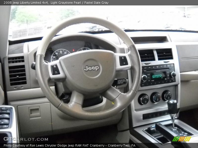 Light Graystone Pearl / Pastel Slate Gray 2008 Jeep Liberty Limited 4x4
