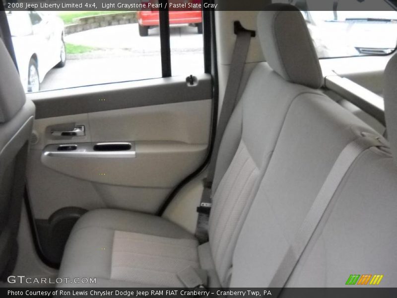 Light Graystone Pearl / Pastel Slate Gray 2008 Jeep Liberty Limited 4x4