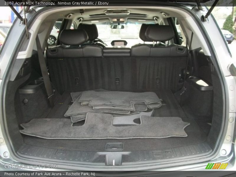 Nimbus Gray Metallic / Ebony 2007 Acura MDX Technology