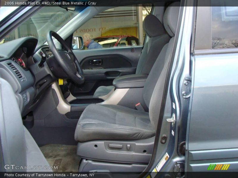 Steel Blue Metallic / Gray 2006 Honda Pilot EX 4WD